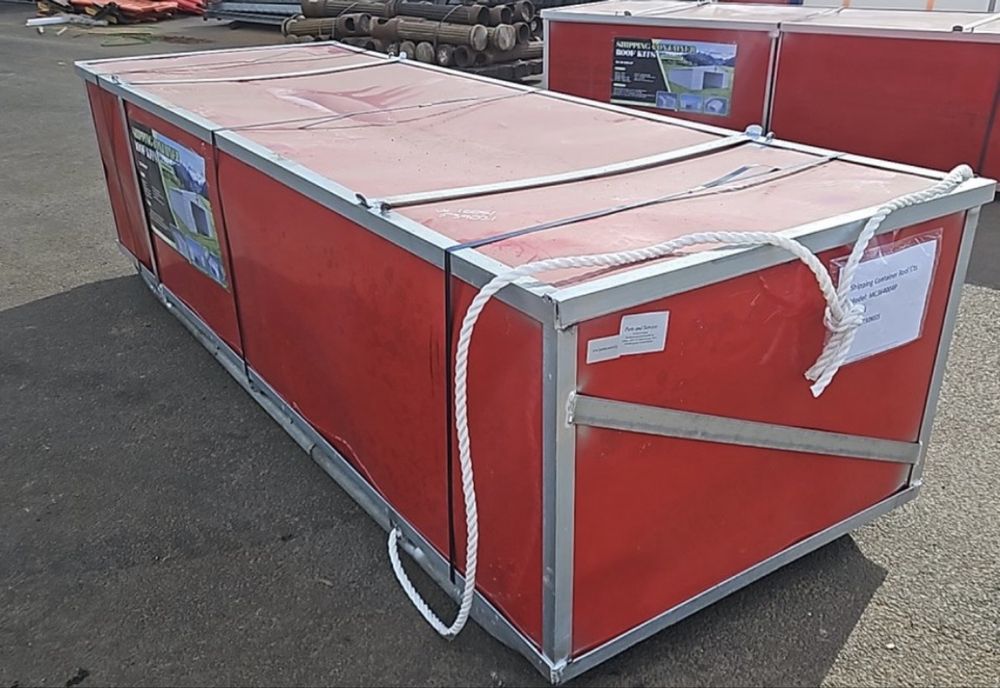 Kit Acoperiș de tabla pentru Containere Maritime