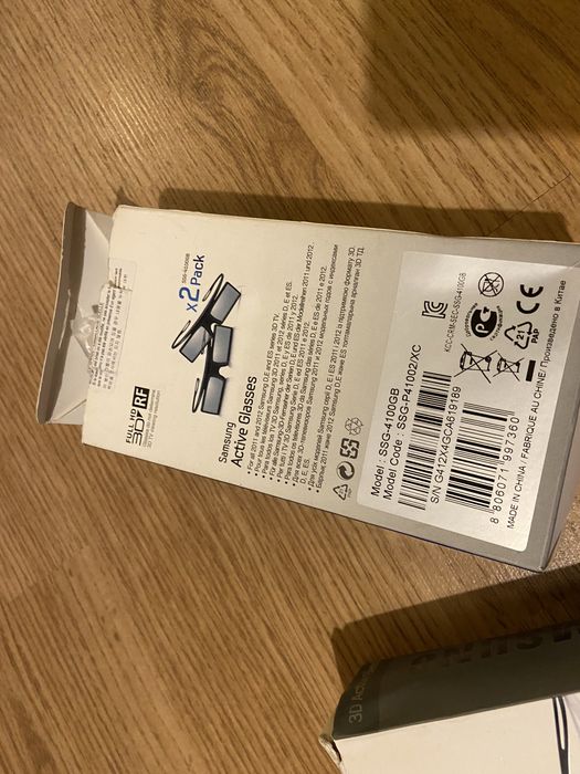 SSG-4100GB,Ochelari 3D activi, noi/sigilati, originali-Samsung.