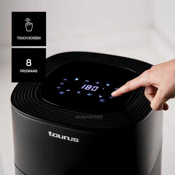 НОВ Еър Фрайер Taurus Air Fry Digital 6S с Гаранция