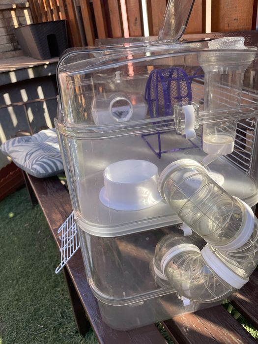 Cusca hamster cu etaj