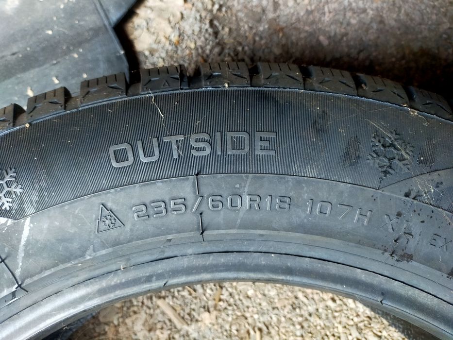 Шины мираж, размер 235/60r18 зима