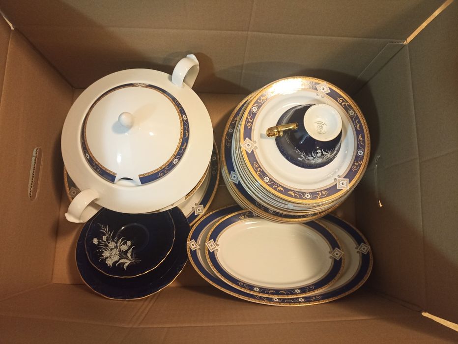 Serviciu Apulum, de porțelan, pentru 6 persoane