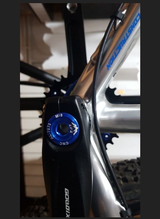 Surub Cnc aliaj al HOLLOWTECH brat pedalier angrenaj M15 M18 M19 M20