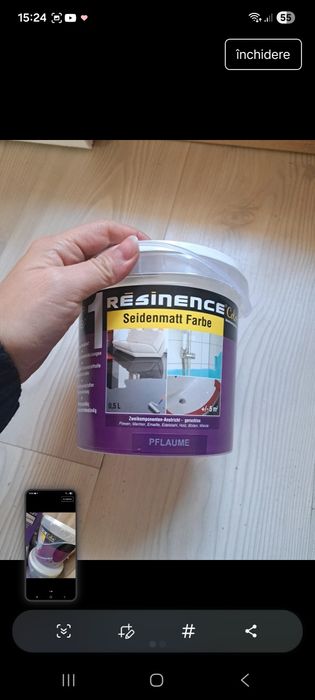 Rășină  culoare Prună