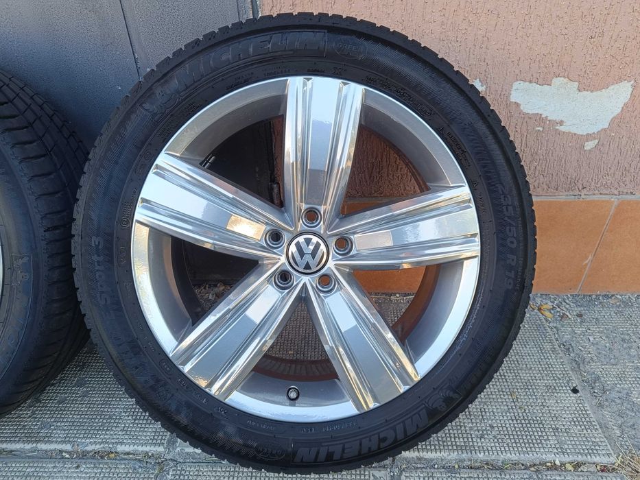 ОРИГИНАЛНИ джанти с гуми 19 ' цола 5х112 VW TIGUAN / Фолксваген Тигуан