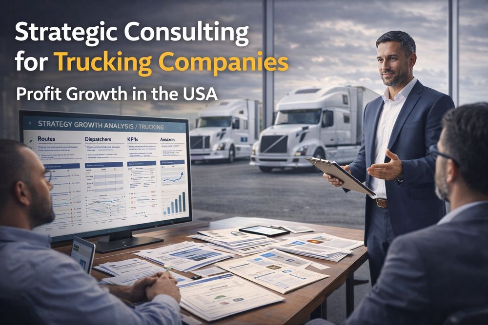 Стратегический консалтинг для Trucking-компаний США | Рост прибыли