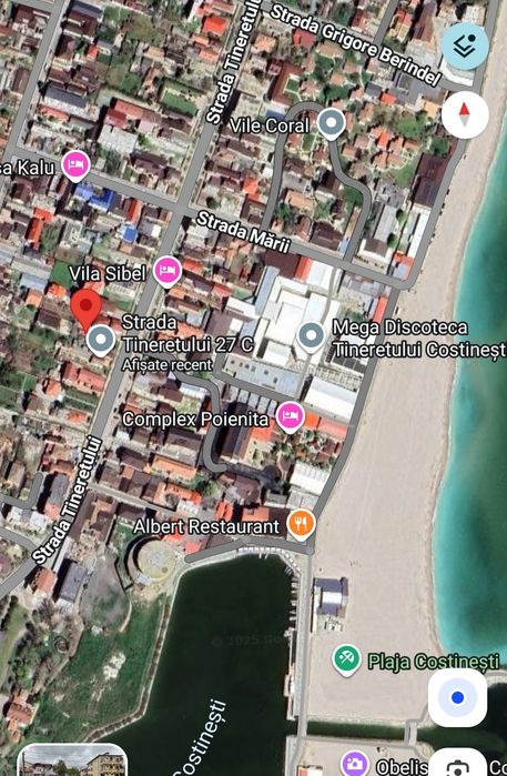 Central, str Tineretului - teren 494 mp cu casa 2 camere