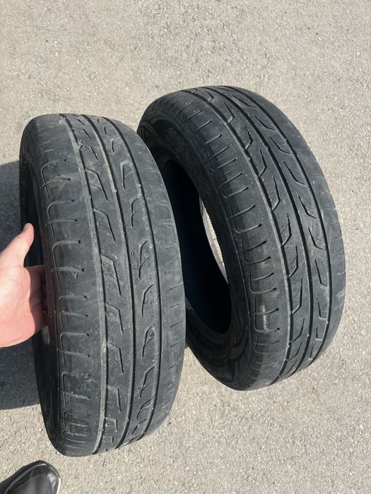 Летние резины продам в комплекте.