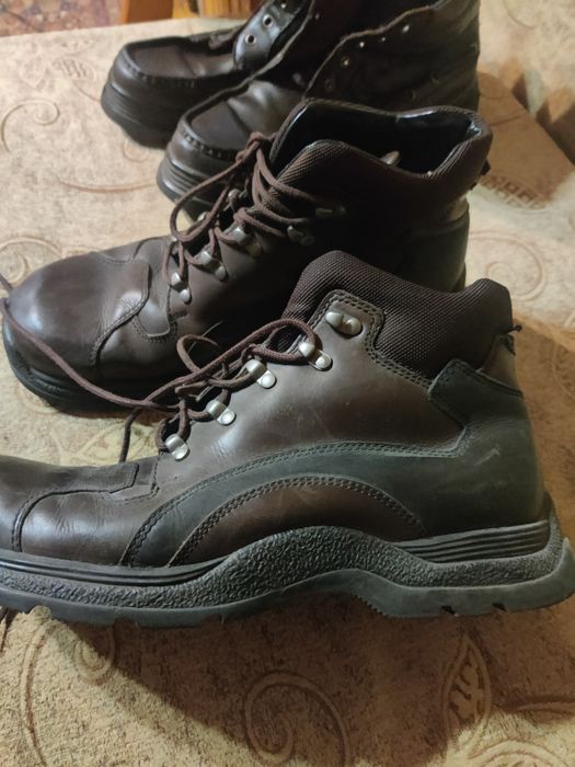 Мъжки зимни кожени боти Salamander.Размер 45,5