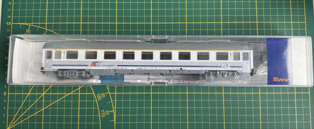 vagon calatori roco pkp icc intercity 54172 ho/h0 1/87