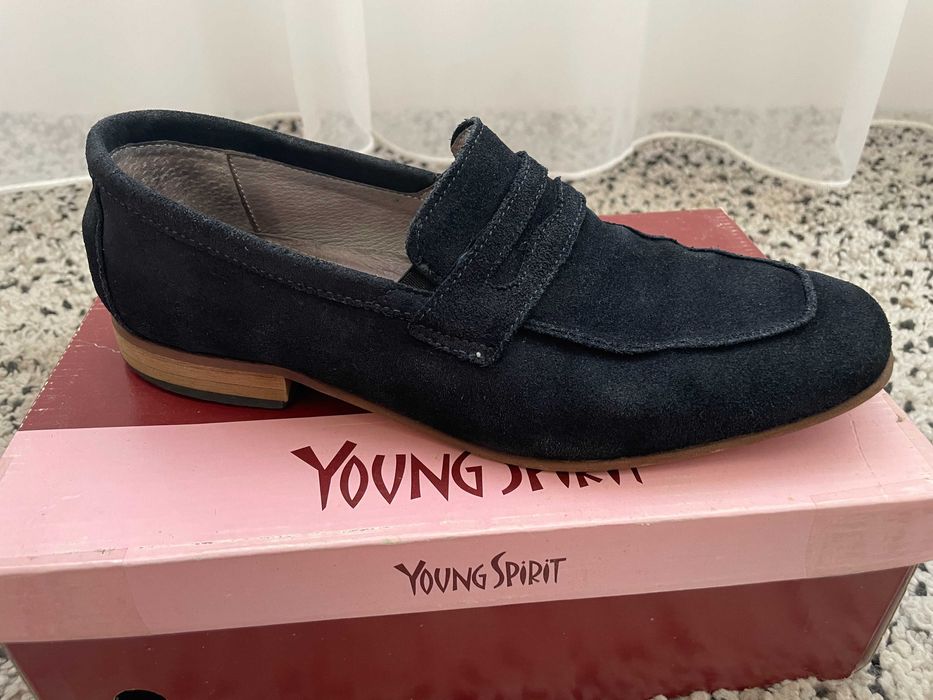 Mocasini / Pantofi Piele Intoarsa Masura 40