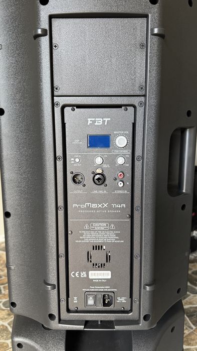 Продавам активни FBT PROMaxX 114A нови с оригинални FBT калъфи!