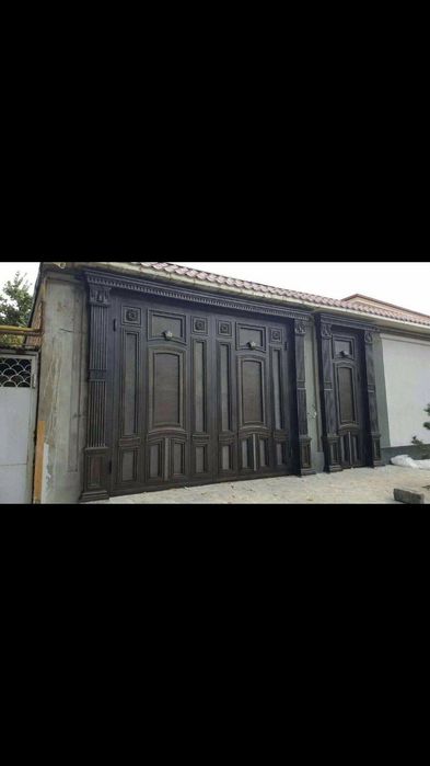 Покраска ворот быстро и качественно