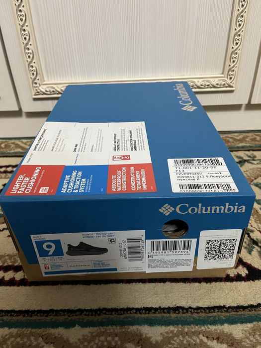 Мужские  кроссовки  Columbia