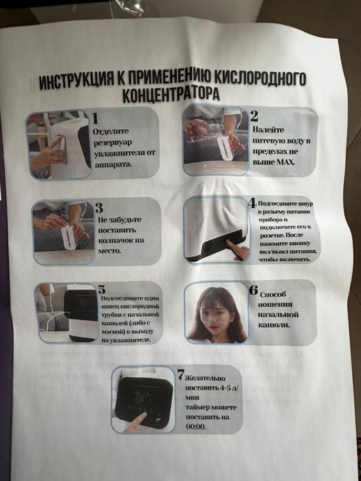 Продам концентратор кислорода