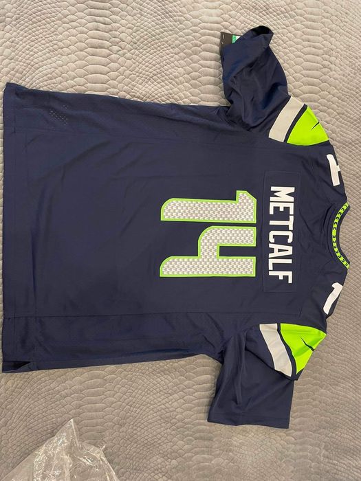 Nike NFL Seattle Seahawks Metcalf #14 Team Jersey