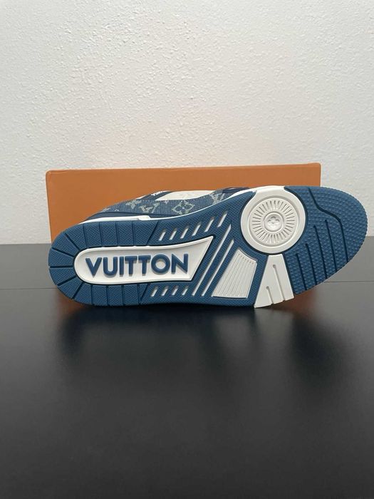 #CALITATE PREMIUM# Louis Vuitton Trainers LV Trainers Blue Albastru - Livrare Verificare - (Dispunem de mai multe modele)
