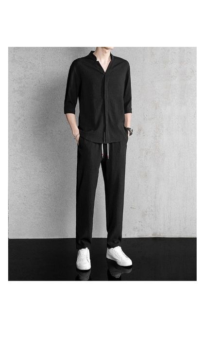 Костюм чёрный классика