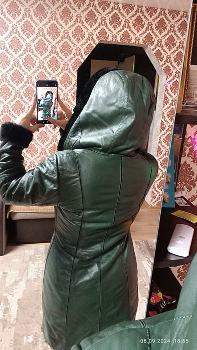 Дублёнка натуральная кожа