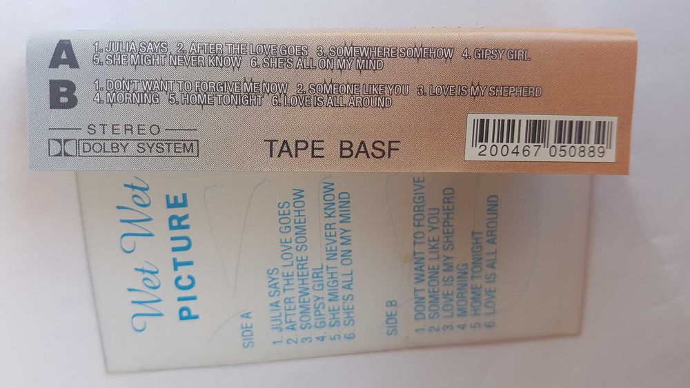 Wet Wet Wet- Picture This , caseta album