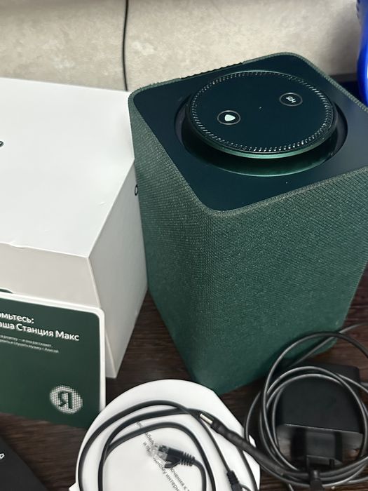 Яндекс Станция Макс Zigbee зеленый
