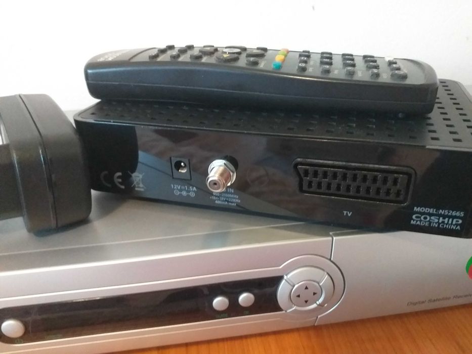 2 receptor satelit Dolce TV/Romtelecom-Receiver/N52665 COSHIP 12 Volti