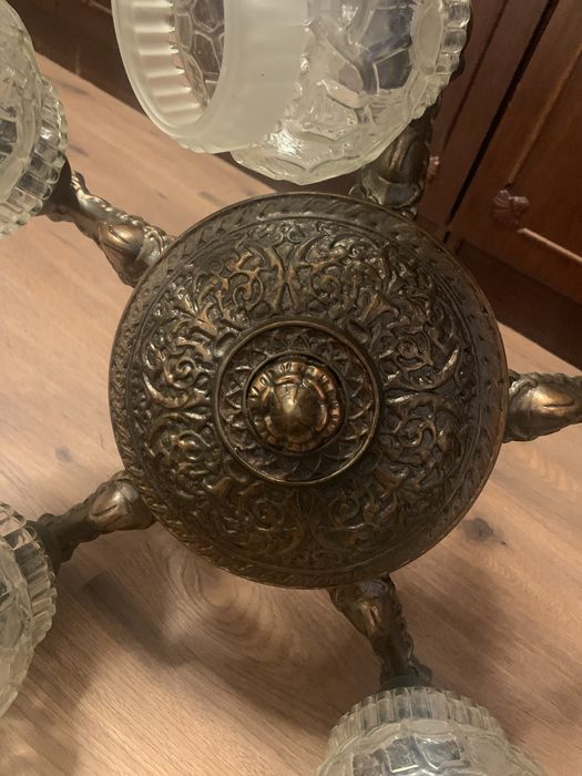 Lustra vintage cu 5 brate