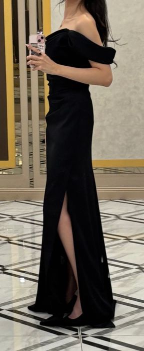 черное платье “Malli”