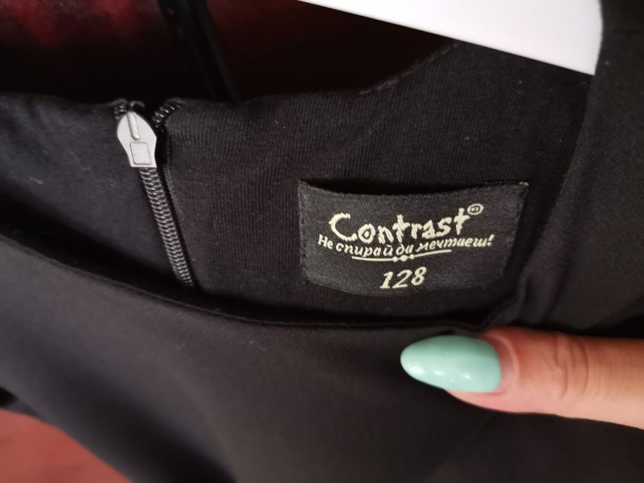 Рокля за момиче, размер 128, 7-8 години