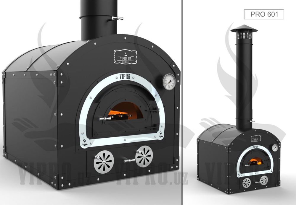 Печь для пиццы «Pro-603» для ресторанов и кухонь, смокер, мангал