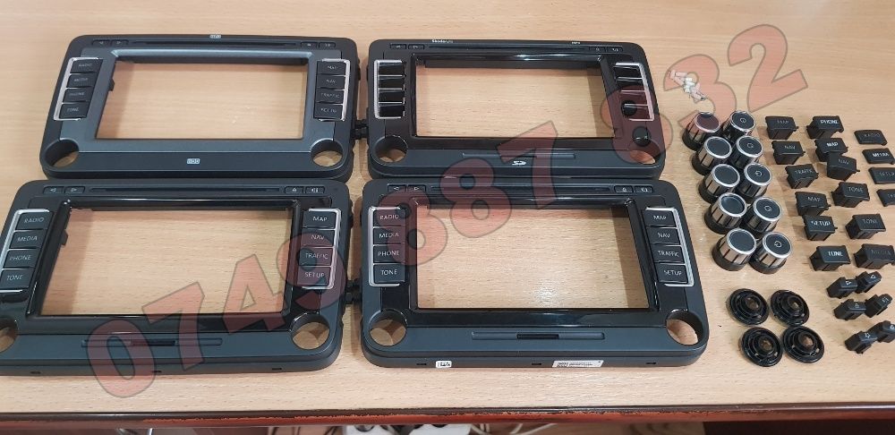 Rama,butoane pentru RNS 510 vw,skoda,seat