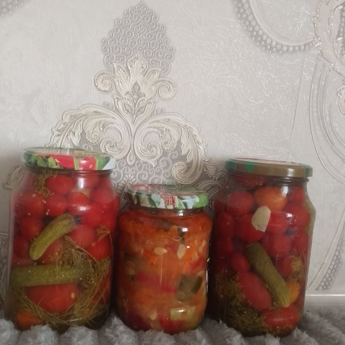 Солонина на зиму. Салаты.