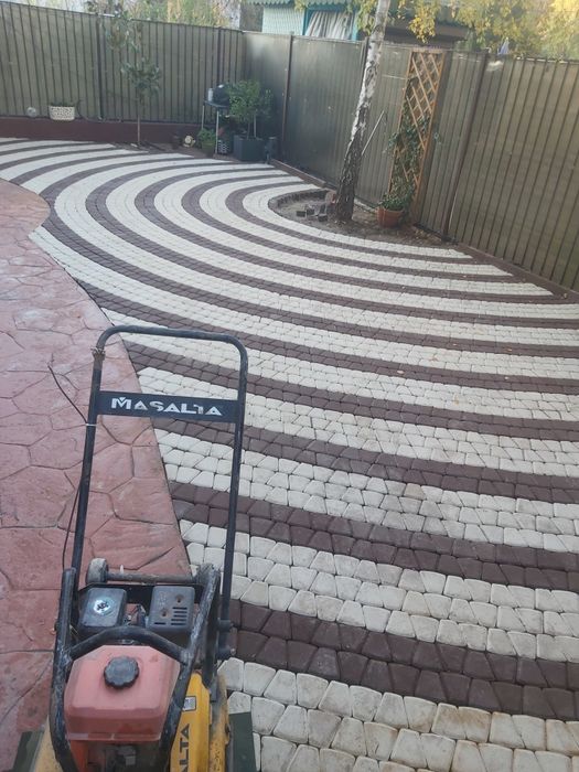 Montaj pavaj,bordura,