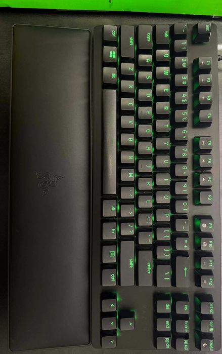 Razer Huntsman V2 TKL - Оптична геймърска механична клавиатура