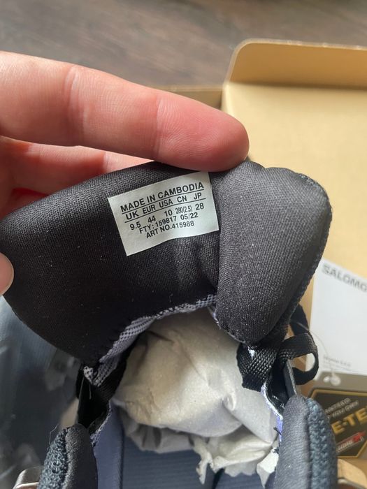 Тактически/туристически обувки Salomon  X Raise mid 2 Gortex