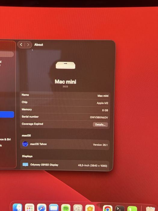 Apple Mac mini M2 8GB RAM