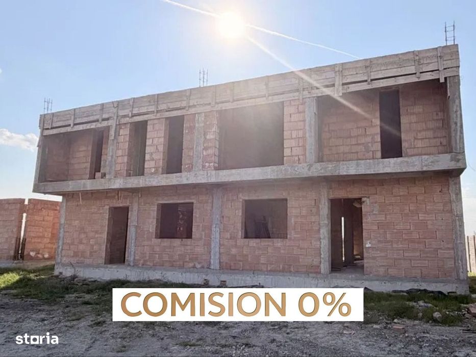 COMISION 0%, Dupldex LA ROSU, 240 mp, 500 mp Teren, P+Etaj, Sacalaz