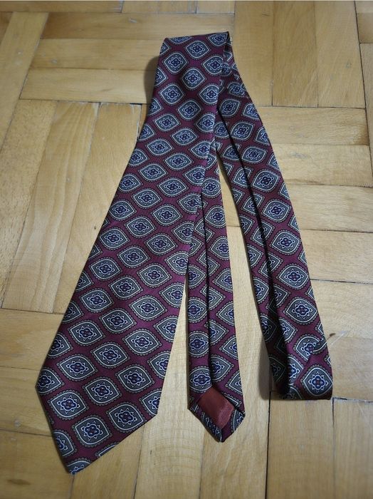 Cravată Premium Hand Made In Italy, 100% Mătase Naturală