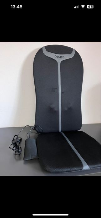 Husa / Scaun de masaj Beurer MG 205 Shiatsu negru