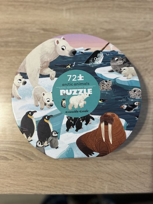 Пъзел Crocodile Creek, 72 части, Арктически животни