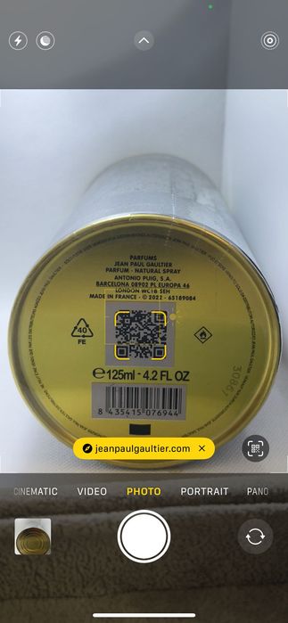 Parfum Jean Paul Gaultier Le Male Le Parfum 125 ml