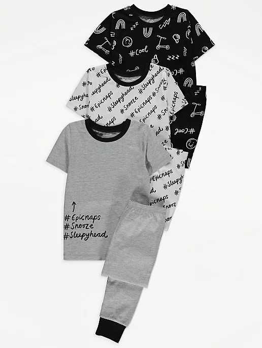 Set 2 /3 pijamale vara 3-7 ani /98-104, 104-110, 110-116, 116-122