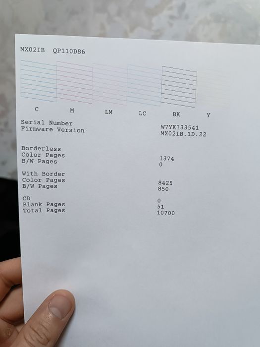 Epson L805. 6 rangli printer. Holati juda yaxshi.