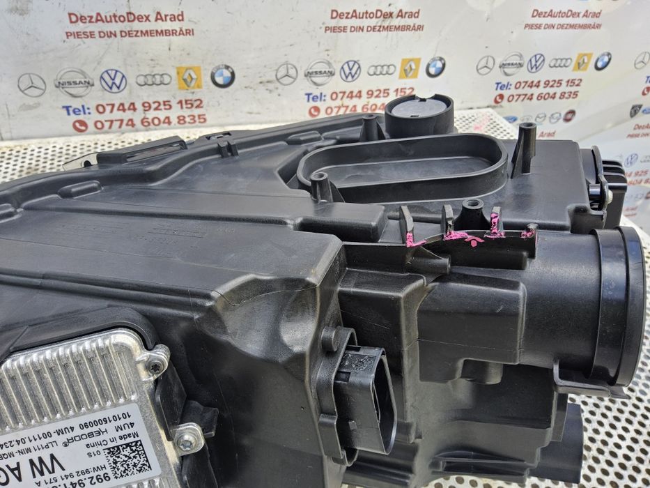Far stânga Skoda Fabia 4 far led Skoda Fabia 4 cod 6vb941015a 1 ureche rupta Full Led