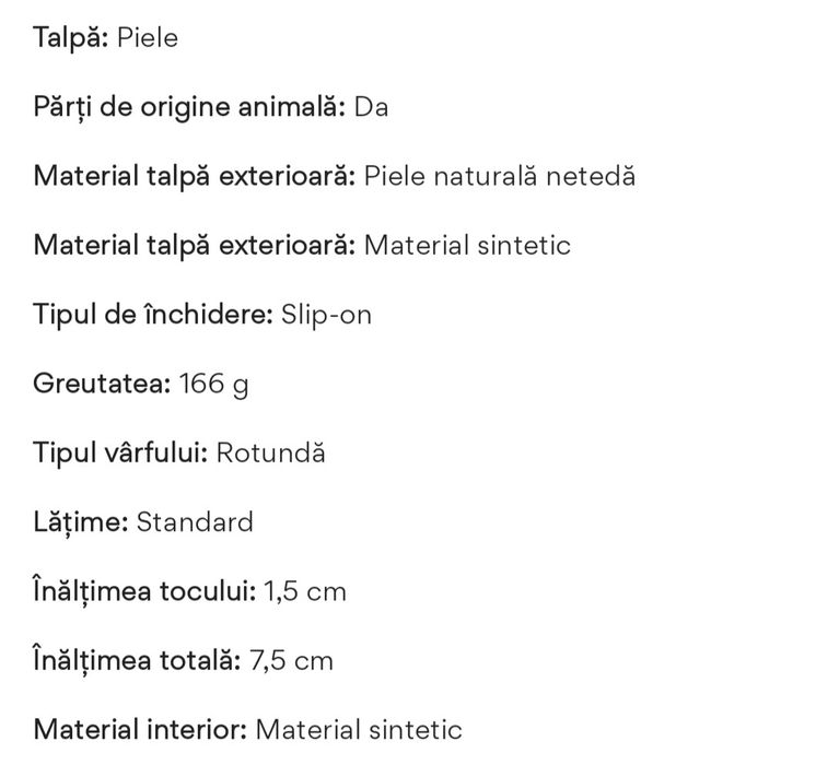 Balerini piele Lasocki