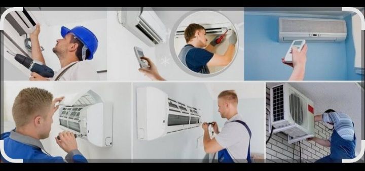 Кондиционер установка,  Ремонт