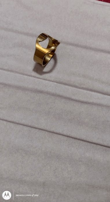 Пръстен ОТВАТАЧКА на бутилки - Злато и Сребро!