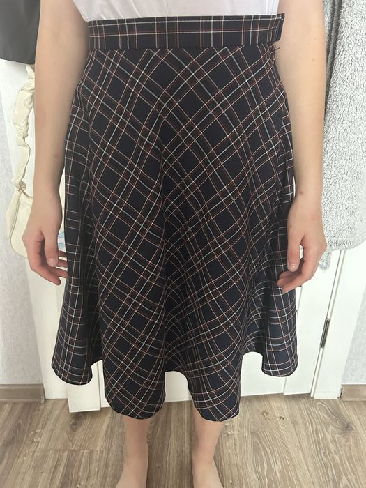 Юбка школьная до колена