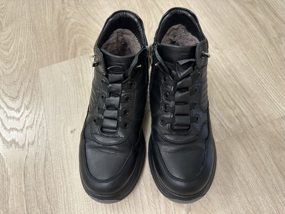 Зимние детские ботинки, размер 35