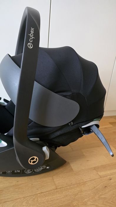 Столче/Кошница за кола Cybex Cloud Z2 i-Size, 0-24 мес, Deep Black